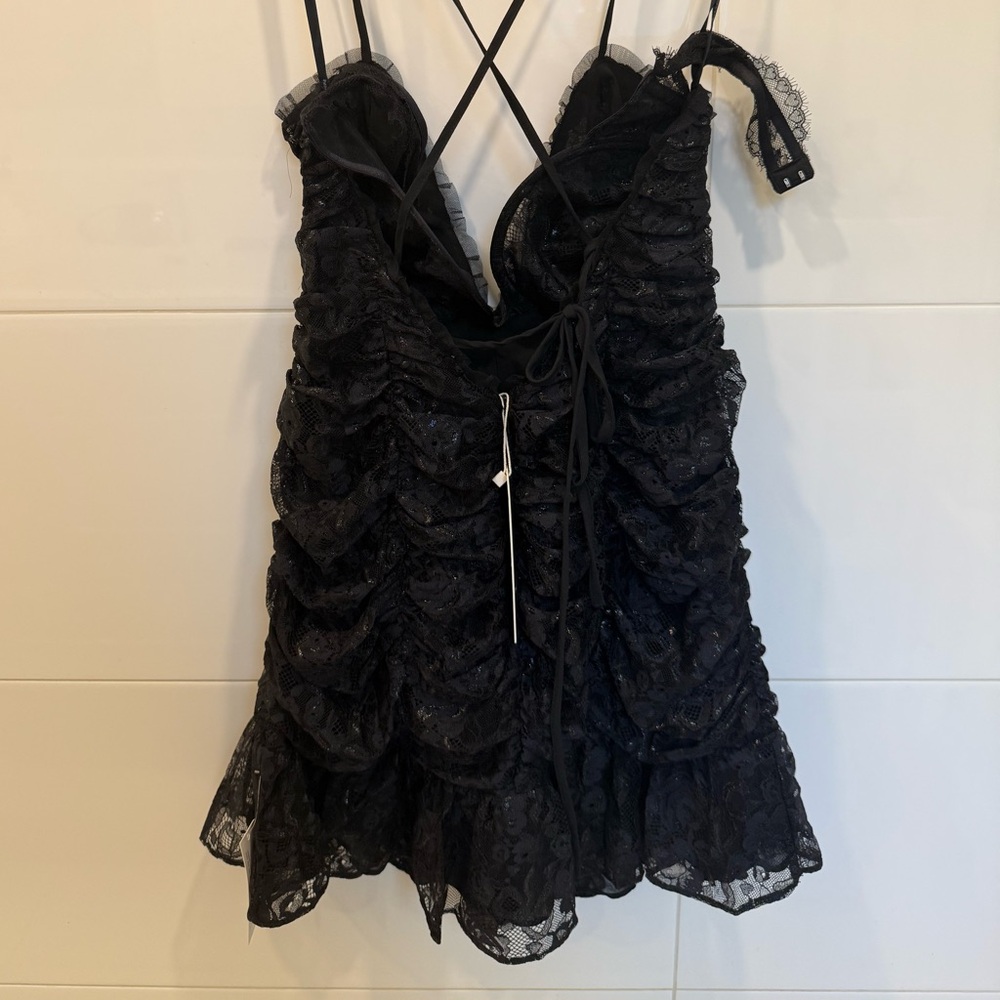 For Love And Lemons Black Lace Dress - Picture 10 of 11